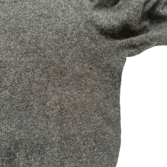 FRAME Ruched Sleeve Cashmere Sweater - Picture 6 of 15